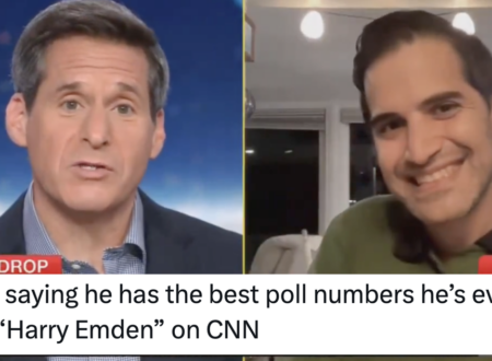 Trump said CNN were going ‘crazy’ about how well his polling was doing and their brutal fact check was a proper bodyslam
