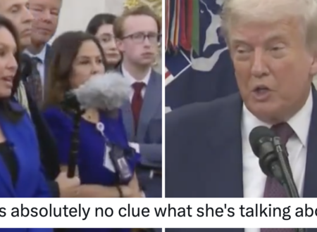 Donald Trump was asked a question with words of more than one syllable and his answer nailed all you need to know about the Oval Office right now