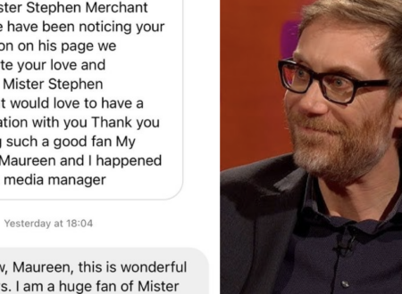 This ‘Mr Stephen Merchant’ scammer was given a taste of their own medicine and it’s an all-time hall of famer