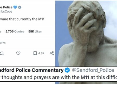Cambridgeshire Police’s classic unfinished post led to some hall-of-fame Twitter reactions