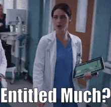 Gray's Anatomy gif - entitled much