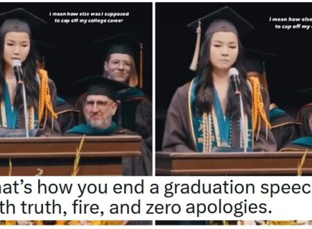 This UCLA student voiced explicit opinions about ICE and Donald Trump during her commencement speech, and not a single punch was pulled (NSFW)