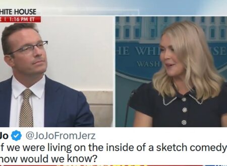 In ‘America used to be a serious country’ news, Karoline Leavitt says ‘Big Balls’ may get the Presidential Medal of Freedom