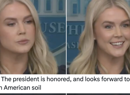 Karoline Leavitt said Trump was ‘honoured’ to welcome Putin to America and the world blinked in disbelief