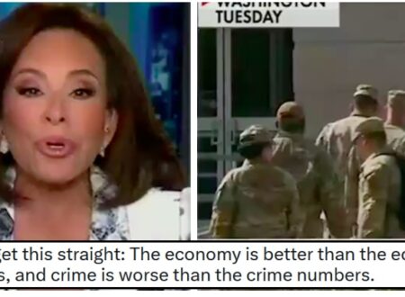 Jeanine Pirro played the ‘La, la, la. I’m not listening’ game with the DC crime figures, and the takedowns were so good they should be illegal