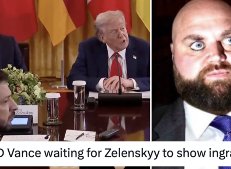 JD Vance wasn’t allowed at the grown-ups table during Zelensky’s White House summit and the internet raced to make him the punchline he is