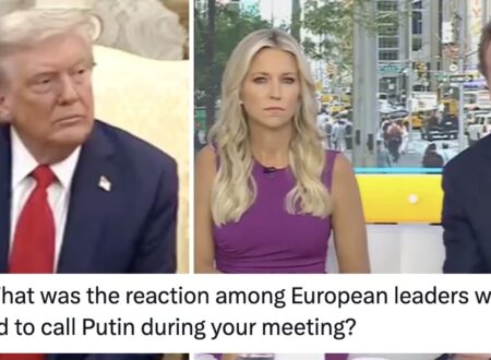 Donald Trump was asked why he didn’t call Putin in front of European leaders and it was basically the worst answer possible