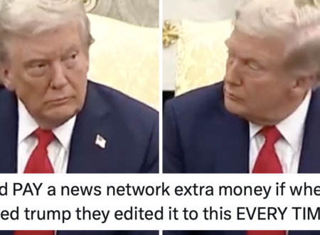 A top tier Trump rant but done in the voice of a whining 8-year-old is a hilarious match made in hell