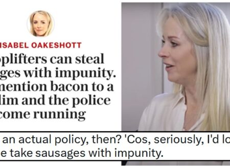 People have been taking a butcher’s at Isabel Oakeshott’s latest hot take, and they’ve decided it’s just offal