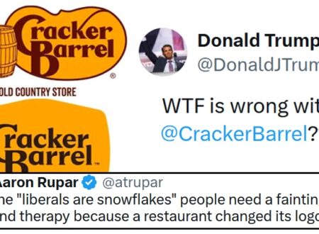 Magas are absolutely bonkers mad that Cracker Barrel redesigned their logo – these 16 responses perfectly point out the inanity of the faux outrage