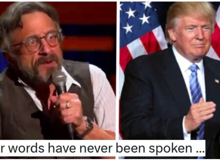 This comedian’s apolitical takedown of Donald Trump is as simple as it is brutal, and it clearly struck a nerve with the Maga cult