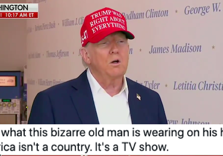 ‘I’m actually the chief law enforcement officer’ – Donald Trump brazenly says the quiet (and unconstitutional) part out loud