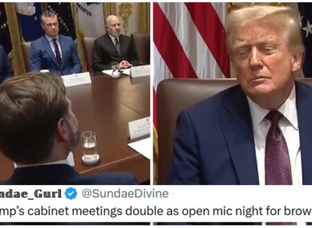 If arse-kissing makes it into the Olympics, Trump’s cabinet will bag the US one shiny gold medal – 17 nauseated reactions