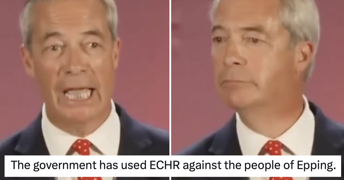 Nigel Farage blamed Europe for his Essex asylum hotel court defeat and was brutally owned into next week