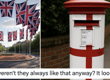 Little Englanders have been loving this ‘St George post box’ and it was a first class self-own to write home about