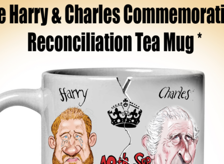 ‘The Harry and Charles Reconciliation Commemoration Tea Mug’
