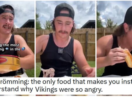 You’ll need a strong stomach to watch this hilarious video of someone eating Surströmming – the most disgusting food in the world