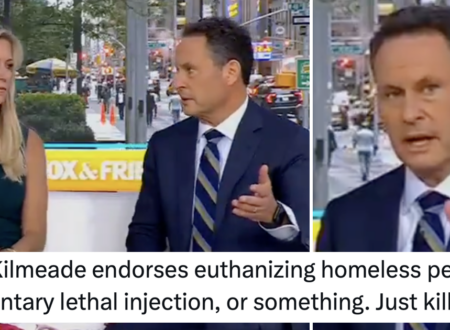 A Fox News anchor casually suggested we just murder all homeless people and his follow-up really didn’t help matters – 13 responses that surely say it all