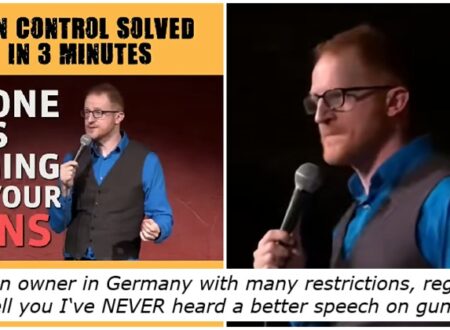 This funny but scary 10-year-old comedy routine about gun control should be required viewing for all Maga cultists