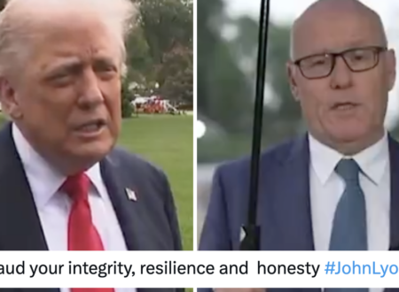 The Aussie reporter outrageously bullied by Donald Trump just had his say and it’s like a grown-up has entered the room