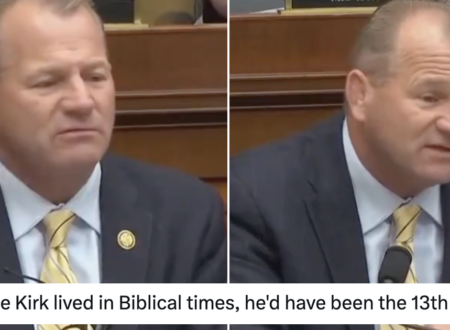This mega Maga congressman said Charlie Kirk would have been the “13th disciple” and these comebacks are surely totally gospel