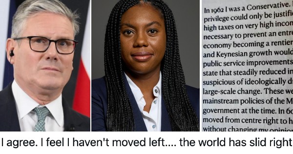 This viral letter nails how the meaning of ‘right’ and ‘left’ has changed in UK politics in the last 60 years