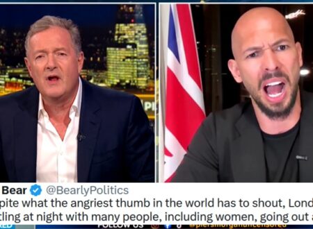 Andrew Tate told Piers Morgan that people are too afraid to go out in London, and got owned from Hillingdon to Havering