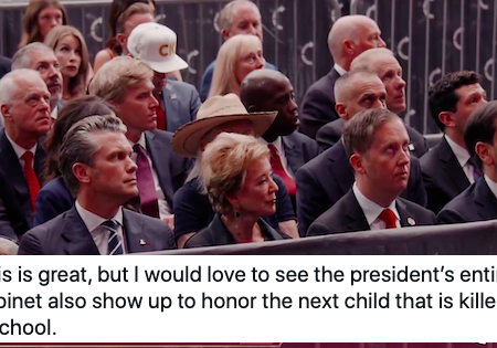 Virtually Trump’s entire Cabinet showed up for Charlie Kirk’s memorial and everyone had the same question