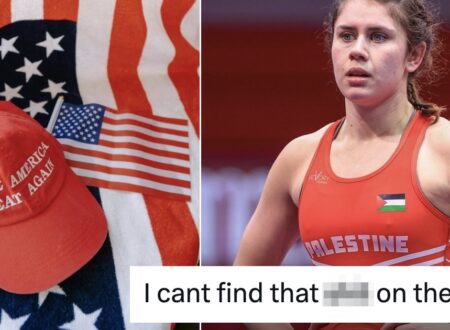 A potty-mouthed mega Maga said she couldn’t find Palestine on a map and this A++ comeback knocked the rest out the park