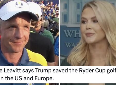 Donald Trump ‘saved the Ryder Cup’ according to this bizarre Karoline Leavitt announcement that missed the fairway for the trees