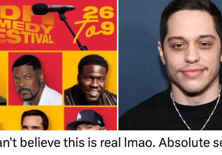 A bunch of comedians are performing at a Saudi comedy festival – 15 heckles worth the price of admission