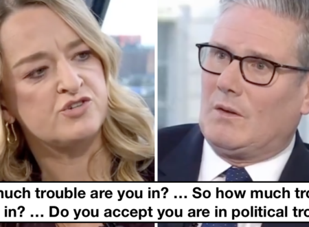 Laura Kuenssberg hammered Keir Starmer so hard we felt anxious just watching it and all these people said the same thing