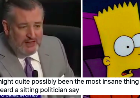 Ted Cruz’s unexpected call for action on paedophiles was the ultimate ‘misspoke’ for the ages