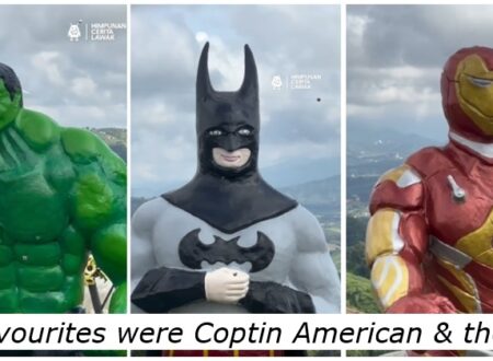 These so-bad-they’re-good superhero figures have to be seen to be believed – and even then it’s touch and go