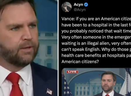 JD Vance took aim at ‘illegal aliens’ blocking up ER waiting rooms and these 13 comebacks should be available on prescription