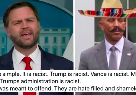 Hard to believe we know but JD Vance’s ‘defence’ of that racist deepfake sombrero meme posted by Trump just made the whole thing even worse