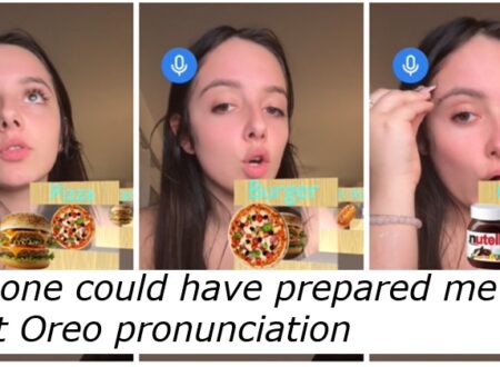 Flashback to this French influencer’s oddly compelling attempt to practise English pronunciation