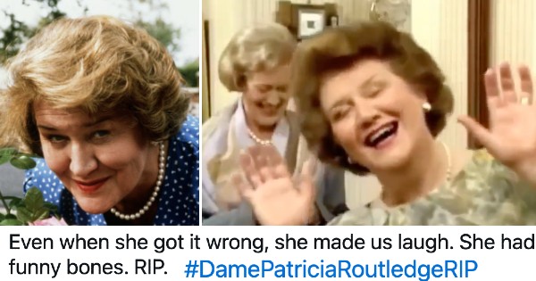 Please enjoy these 'Keeping Up Appearances' outtakes as a tribute to the late, great Patricia Routledge