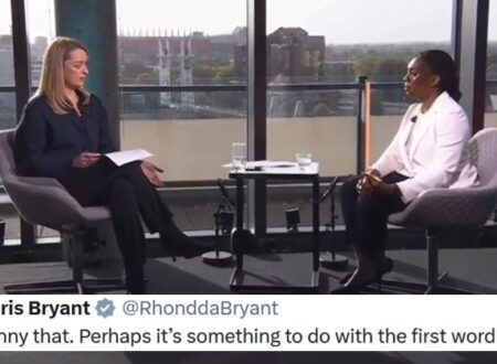 Kemi Badenoch reminded Laura Kuenssberg that America, Australia and Canada are not in the European Convention on Human Rights, and Geography entered the chat