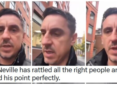 Gary Neville’s message about division was made all the more powerful by the people screaming that he shouldn’t have said it