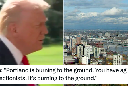 Donald Trump said Portland was burning to the ground and these 18 people who live there clapped back hard with proof that he’s full of it