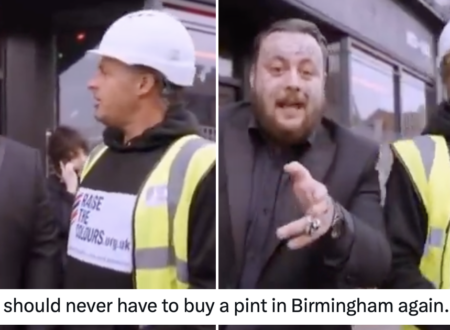 This Brummie shop owner’s taken enough of people putting flags up in his street and it’s a simply magnificent watch