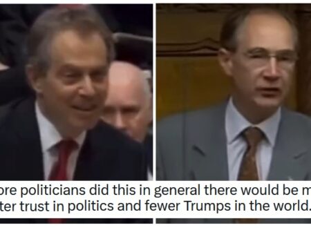 We’re impressed by Tony Blair’s honesty in this PMQs exchange – no, really!