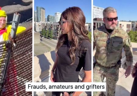 Trump’s homeland security chief Kristi Noem visited ‘war ravaged’ Portland and the footage was unintentionally hilarious – 17 takedowns direct from ‘Noem-ans Land’
