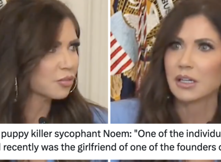 Trump’s homeland security chief Kristi Noem announced she’d arrested the ‘girlfriend of the founder of Antifa’ and was mocked into next week