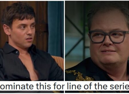 Alan Carr’s hilariously scathing comeback to Tom Daley on Celebrity Traitors was God-tier television