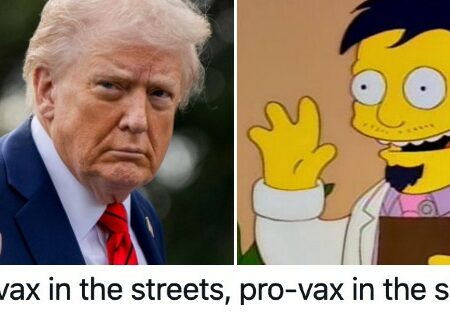 Anti-vaccine Donald Trump just had his winter flu and Covid shots – 16 responses to boost your spirits