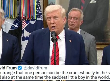 Donald Trump claims that María Corina Machado phoned him after she won the Nobel Peace Prize to say he really deserved it. The chinny reckon was visible all the way to Norway