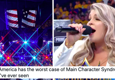 The Aussies booing the American national anthem at the wrestling in Perth was already good but the Maga fury it prompted was even better