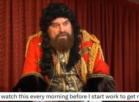 Just one minute and 57 glorious seconds of the great Brian Blessed swearing like a trooper (NSFW, obviously)